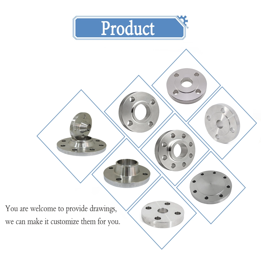 JIS B2220 Wn Welding Parts for Neck Flange Stainless Steel for Pipe